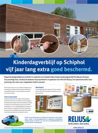 Kinderdagverblijf op Schiphol 5 jaar lang goed beschermd.